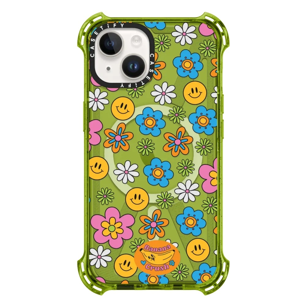 Casetify Green Banana Crush iPhone 14 Case